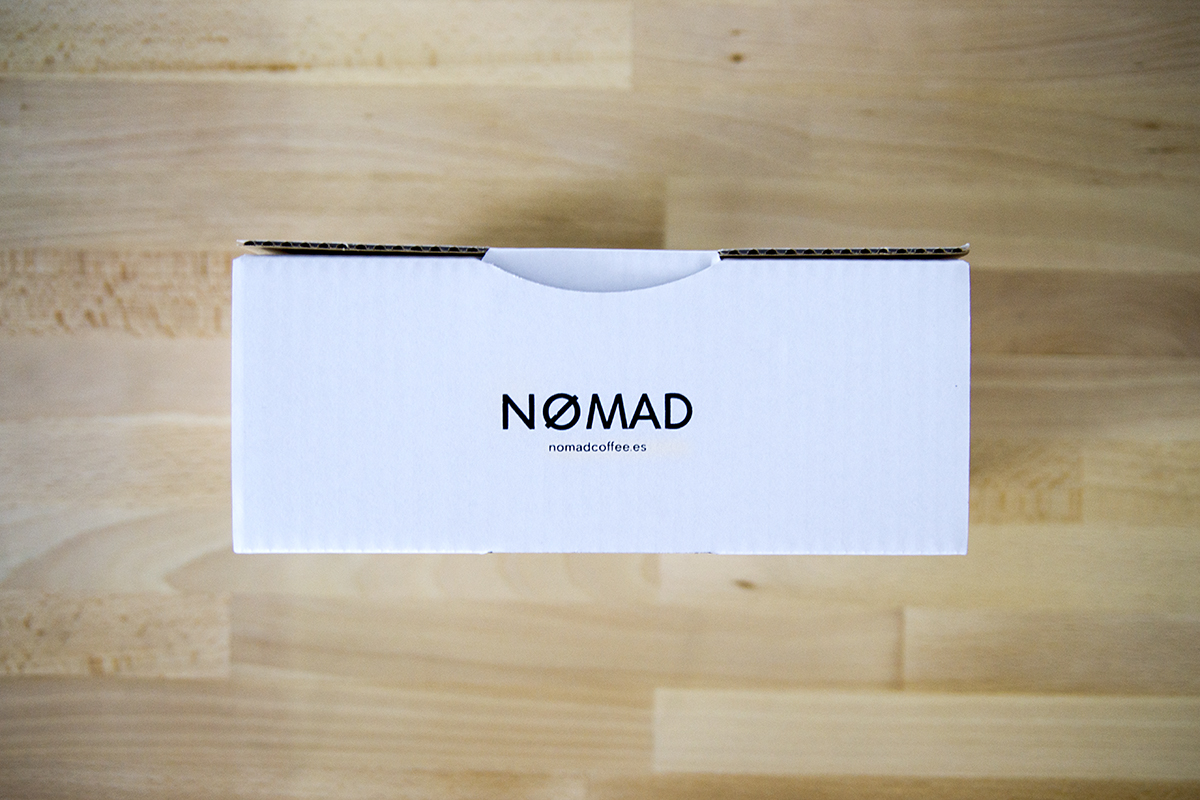 Christmas packaging for Nomad Coffe